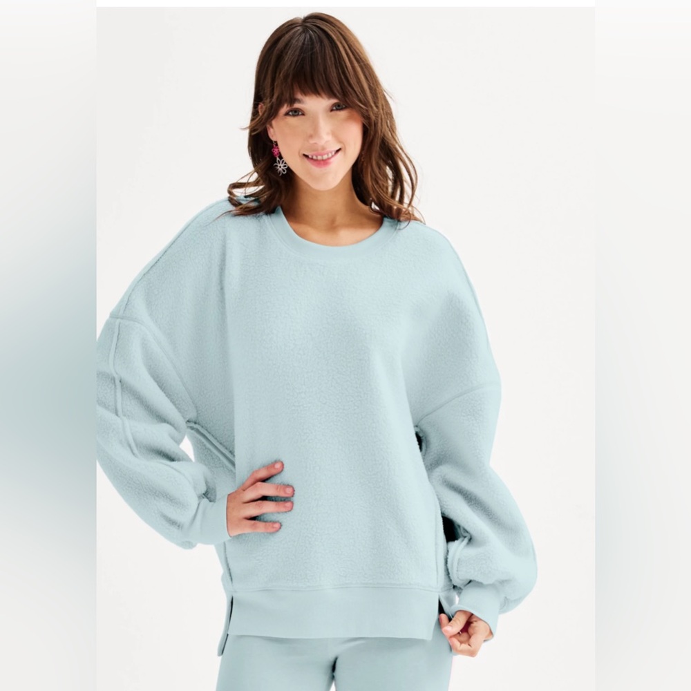 SO FLEECED SWEATSHIRT